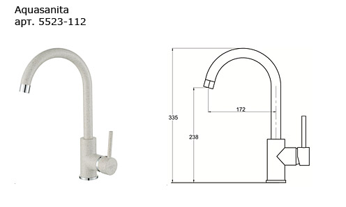  AquaSanita 5523-112