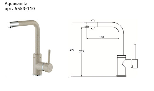  AquaSanita 5553-110